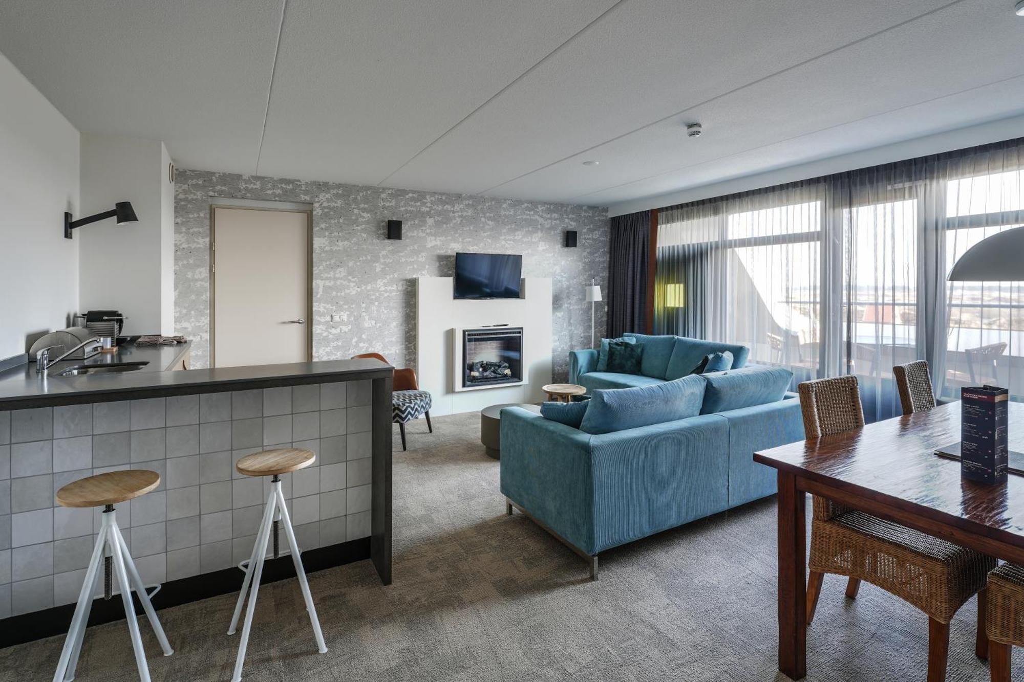 Paal 8 Hotel Aan Zee West aan Zee Exteriör bild